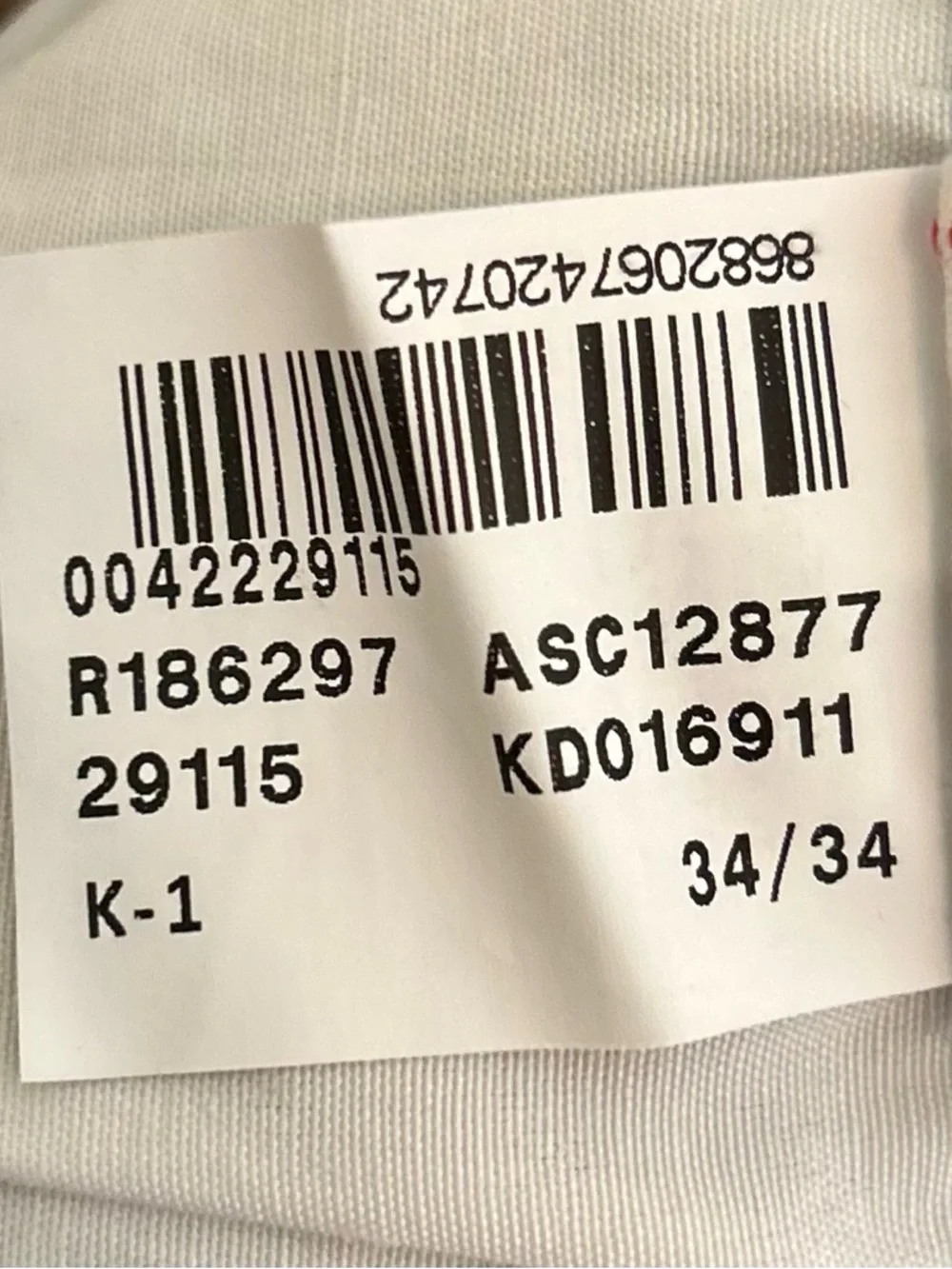 Mavi White Edge Men's Jake Slim Straight Jeans in Washed Grey 34/34 Whiskering - Picture 11 of 11